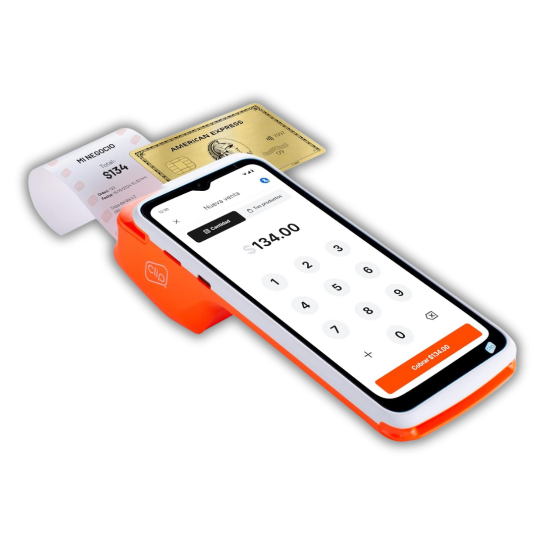 Clip Total 2 – Terminal portátil con internet gratis e impresora integrada