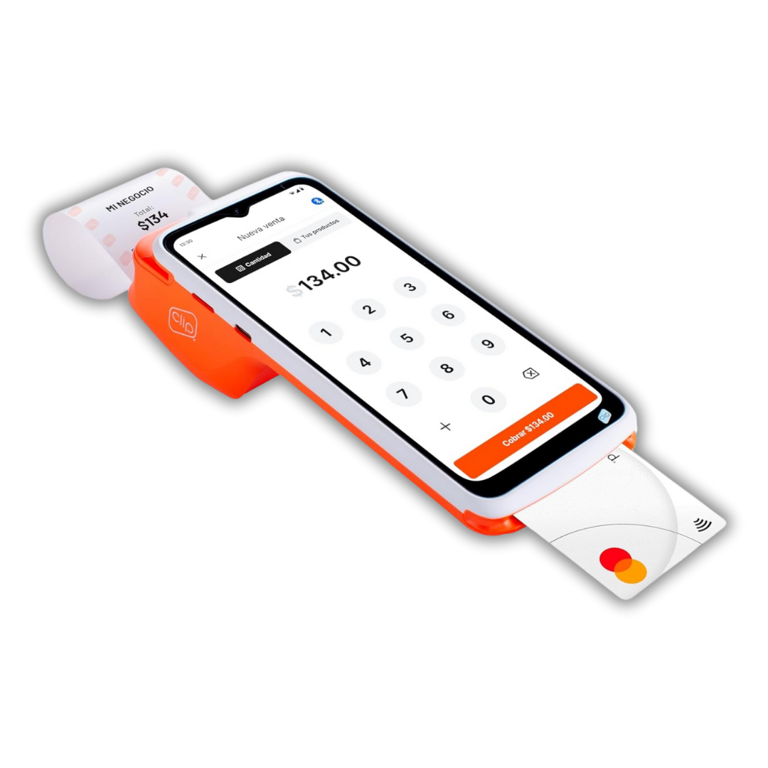Clip Total 2 – Terminal portátil con internet gratis e impresora integrada