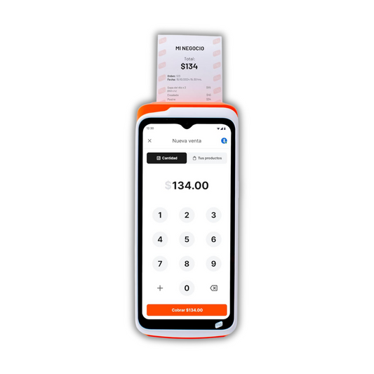 Clip Total 2 – Terminal portátil con internet gratis e impresora integrada