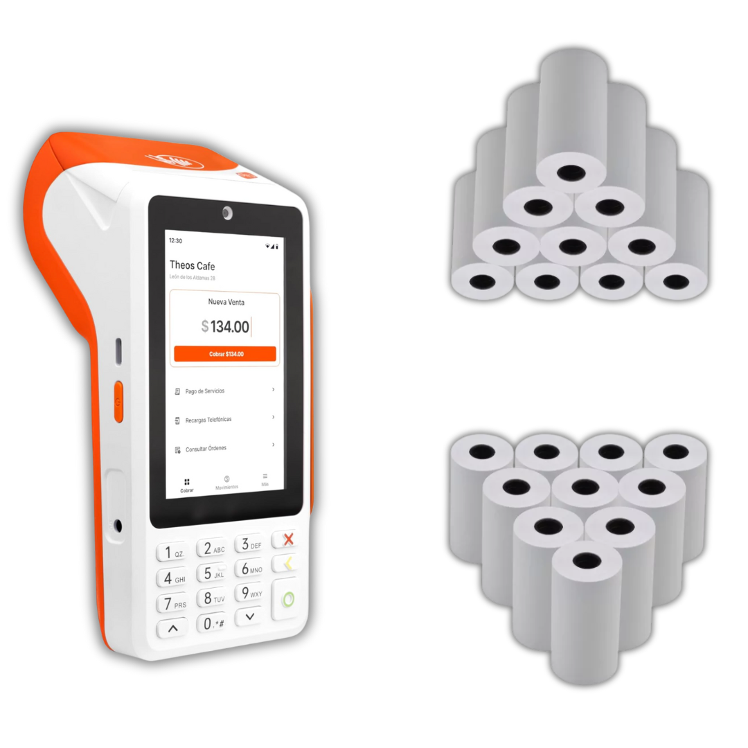 Clip Ultra – Nuevo Modelo Resistente a Golpes y Salpicaduras, Teclado Físico, Batería Larga, Internet Ilimitado e Impresora Integrad