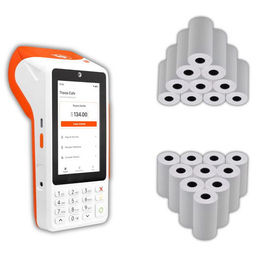 Clip Ultra – Nuevo Modelo Resistente a Golpes y Salpicaduras, Teclado Físico, Batería Larga, Internet Ilimitado e Impresora Integrad