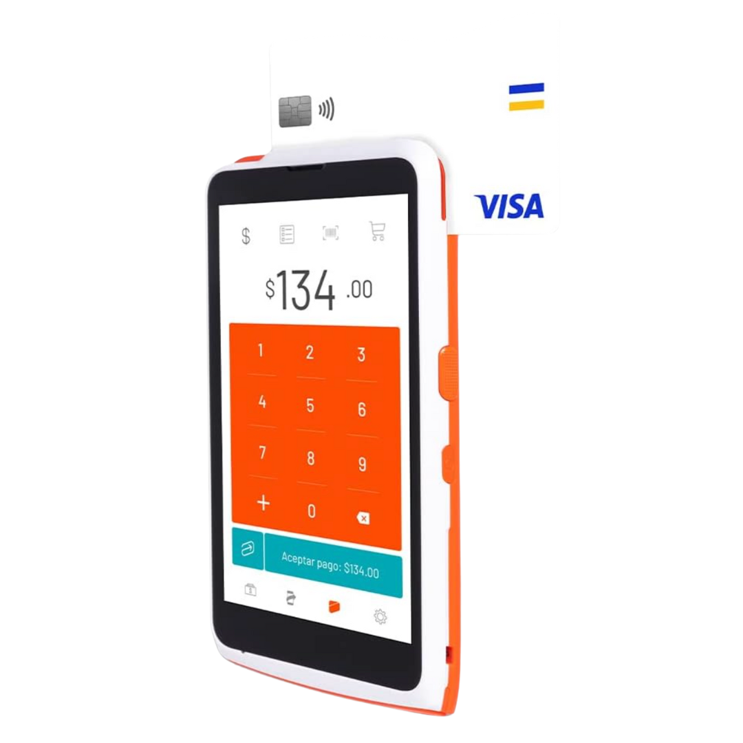Clip Pro 2 – Terminal portátil y autónoma, pagos sin contacto y tarjeta incluida