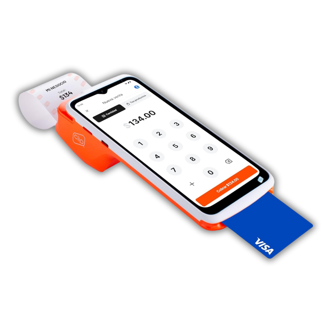 Clip Total 2 – Terminal portátil con internet gratis e impresora integrada