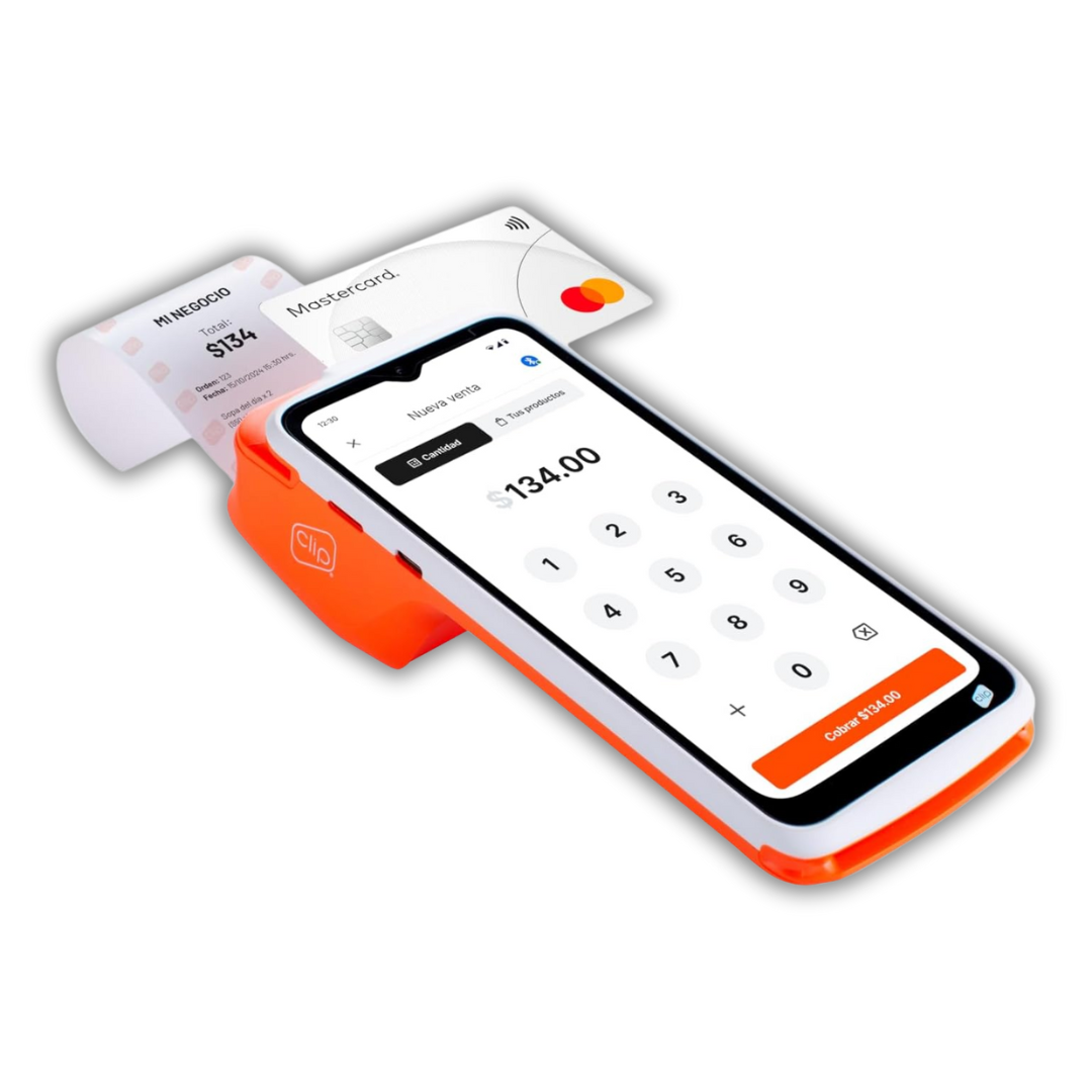 Clip Total 2 – Terminal portátil con internet gratis e impresora integrada