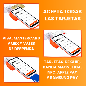 Clip Total 2: Terminal de Cobro con Pantalla Táctil, Conectividad 4G y Tickets