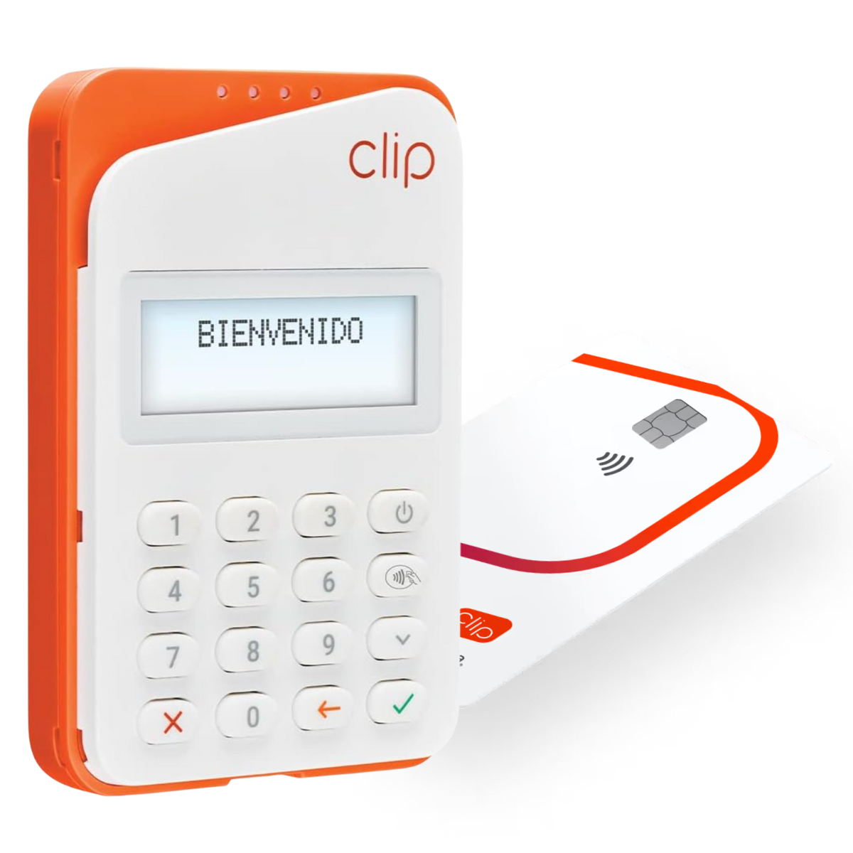 Clip Plus 2 – Terminal para Cobrar + Tarjeta Incluida | Acepta Visa y Mastercard